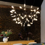 Rose Gold Firefly LED Chandelier - Lamp Outdoor