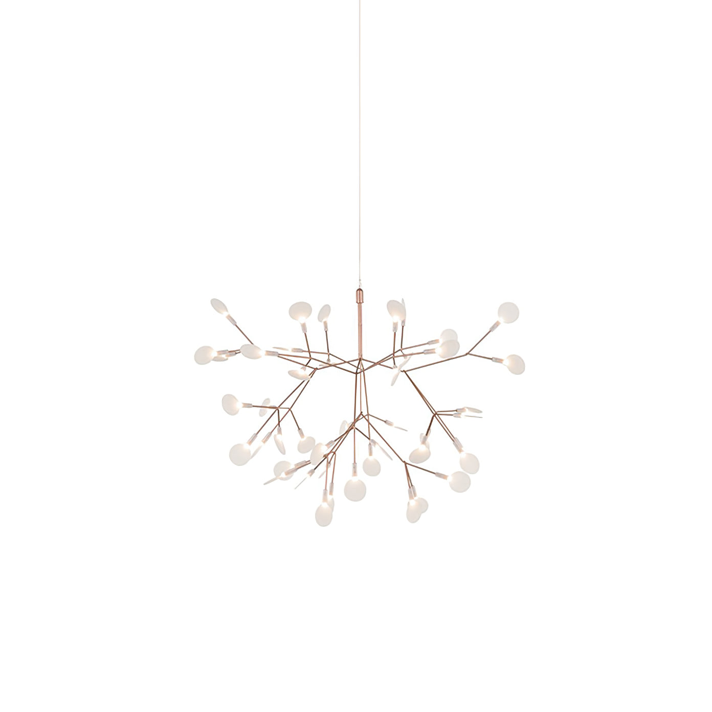 Rose Gold Firefly LED Chandelier - Lamp Outdoor
