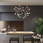 Rose Gold Firefly LED Chandelier - Lamp Outdoor