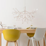 Rose Gold Firefly LED Chandelier - Lamp Outdoor