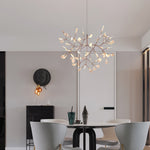 Rose Gold Firefly LED Chandelier - Lamp Outdoor