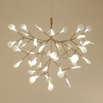 Rose Gold Firefly LED Chandelier - Lamp Outdoor