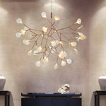 Rose Gold Firefly LED Chandelier - Lamp Outdoor