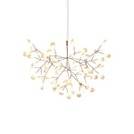 Rose Gold Firefly LED Chandelier - Lamp Outdoor
