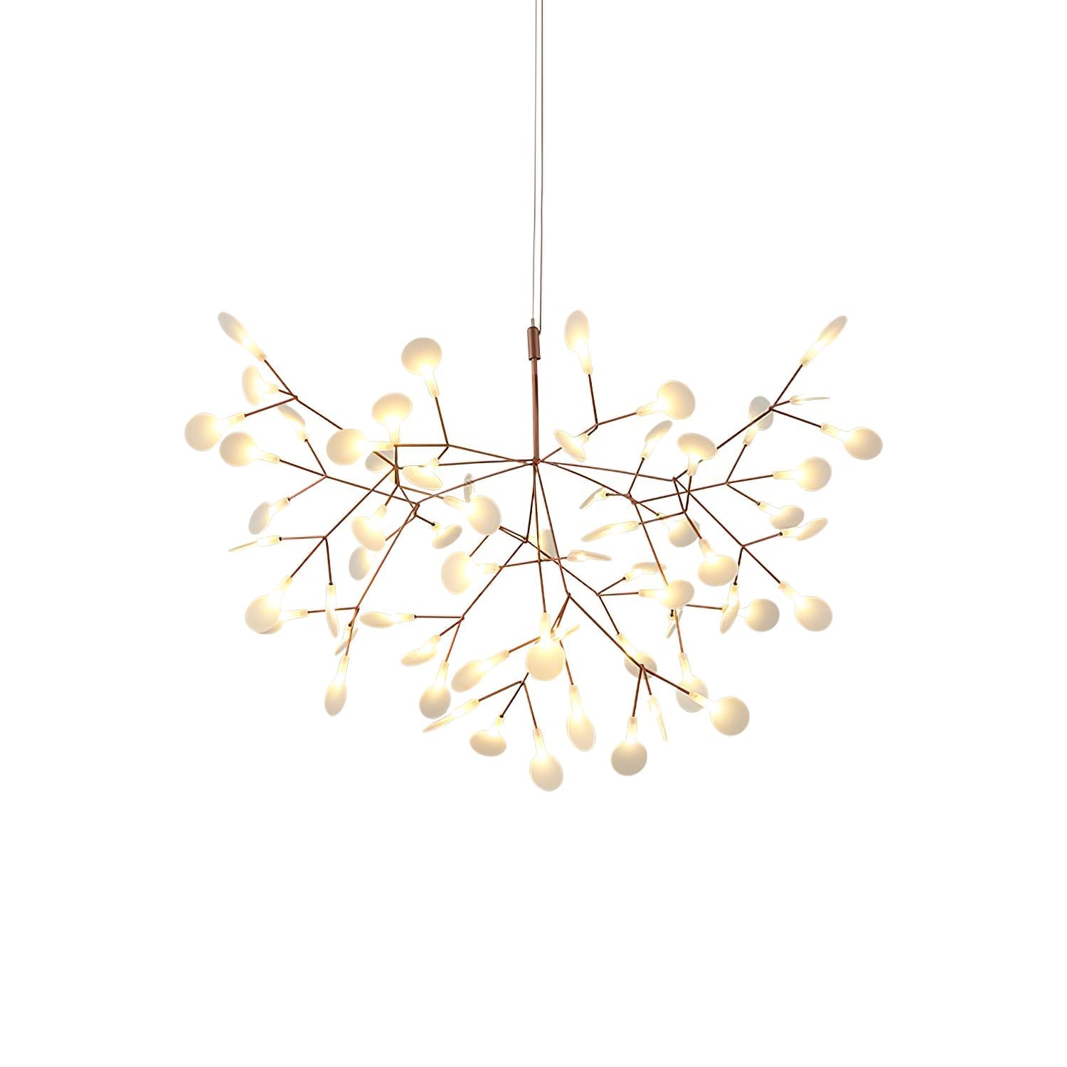 Rose Gold Firefly LED Chandelier - Lamp Outdoor