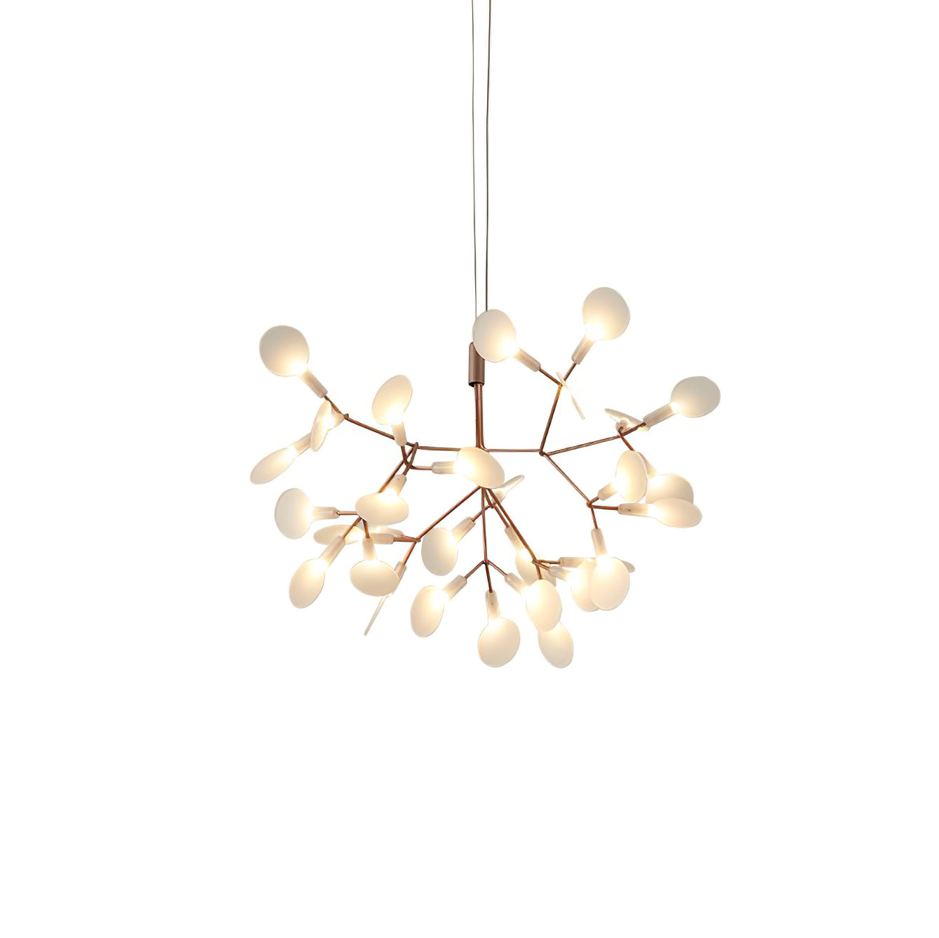 Rose Gold Firefly LED Chandelier - Lamp Outdoor