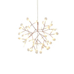 Rose Gold Firefly LED Chandelier - Lamp Outdoor