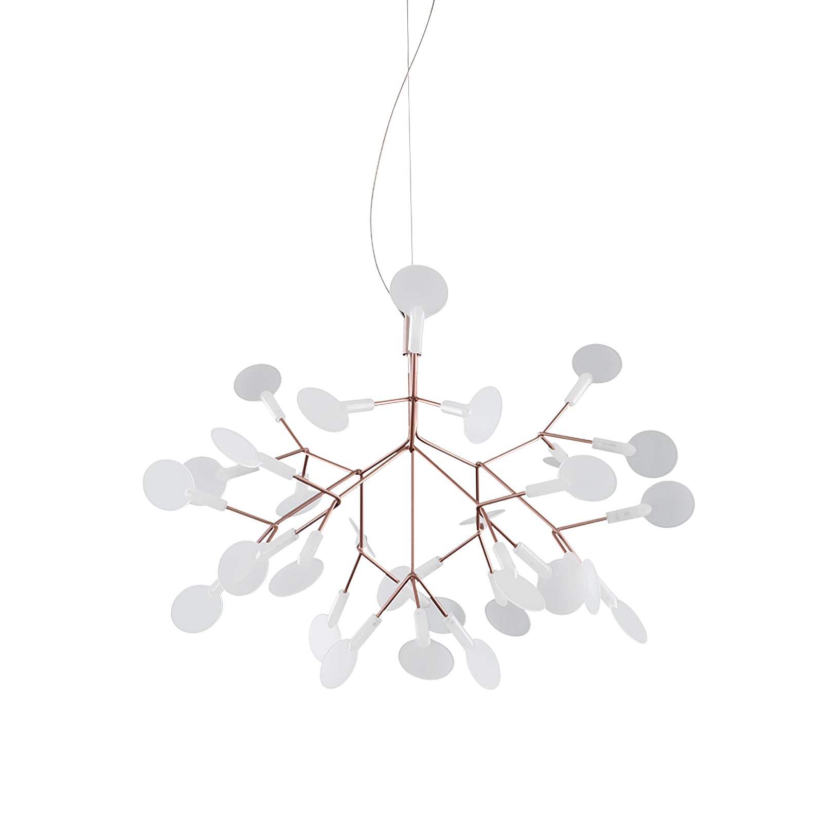 Rose Gold Firefly LED Chandelier - Lamp Outdoor