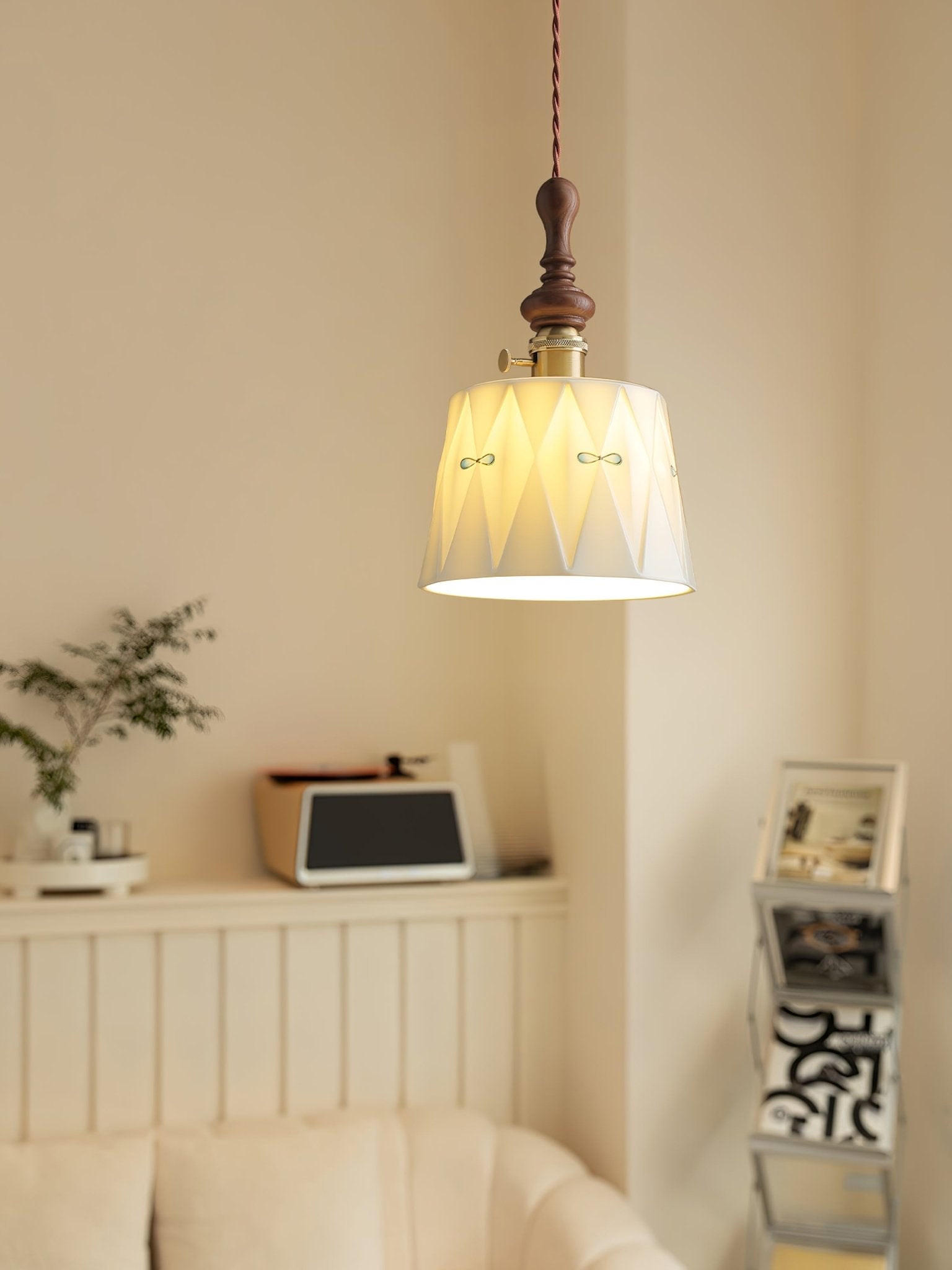 Roselind Ceramic Pendant Light - Lamp Outdoor