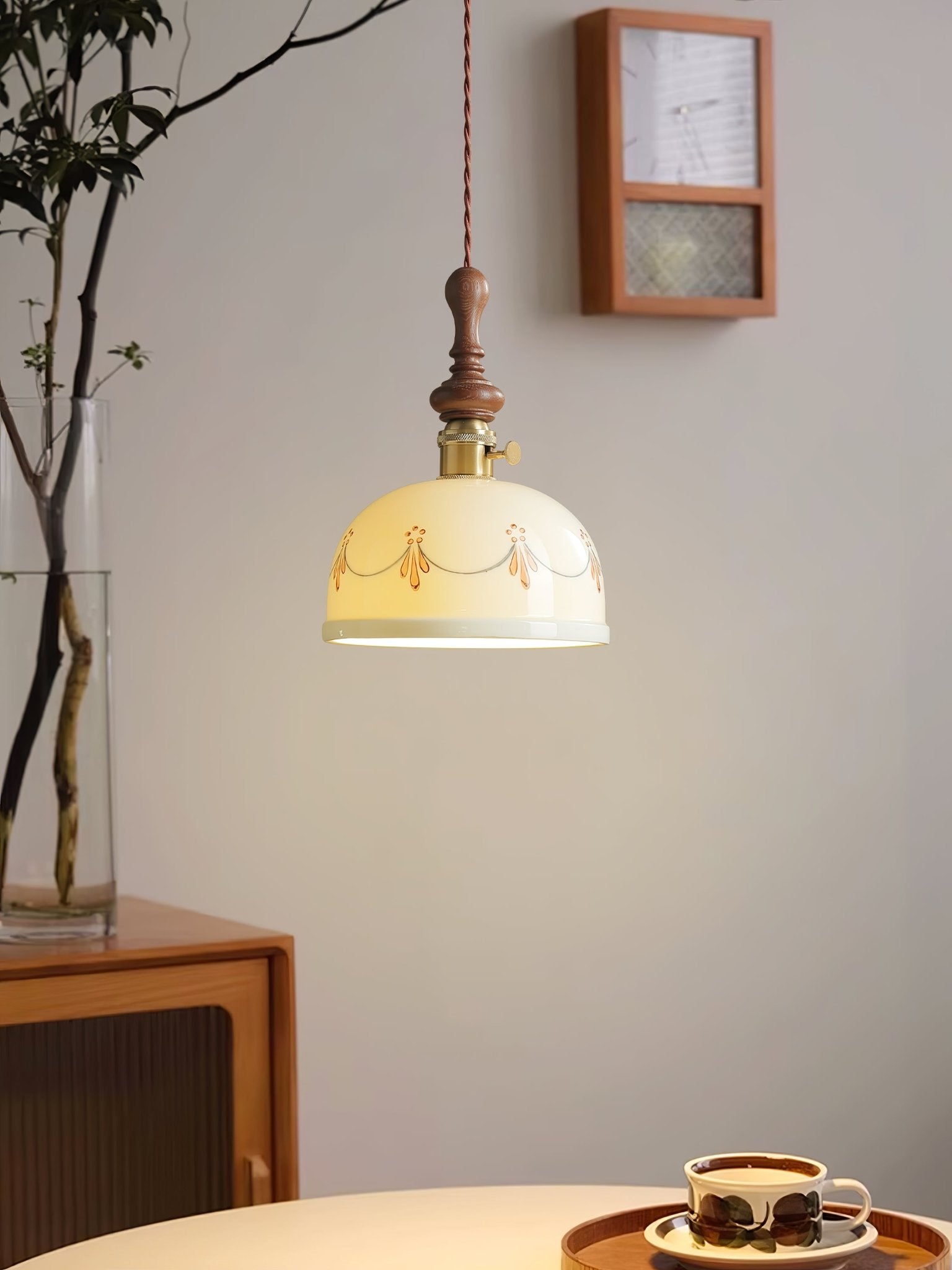 Roselind Ceramic Pendant Light - Lamp Outdoor