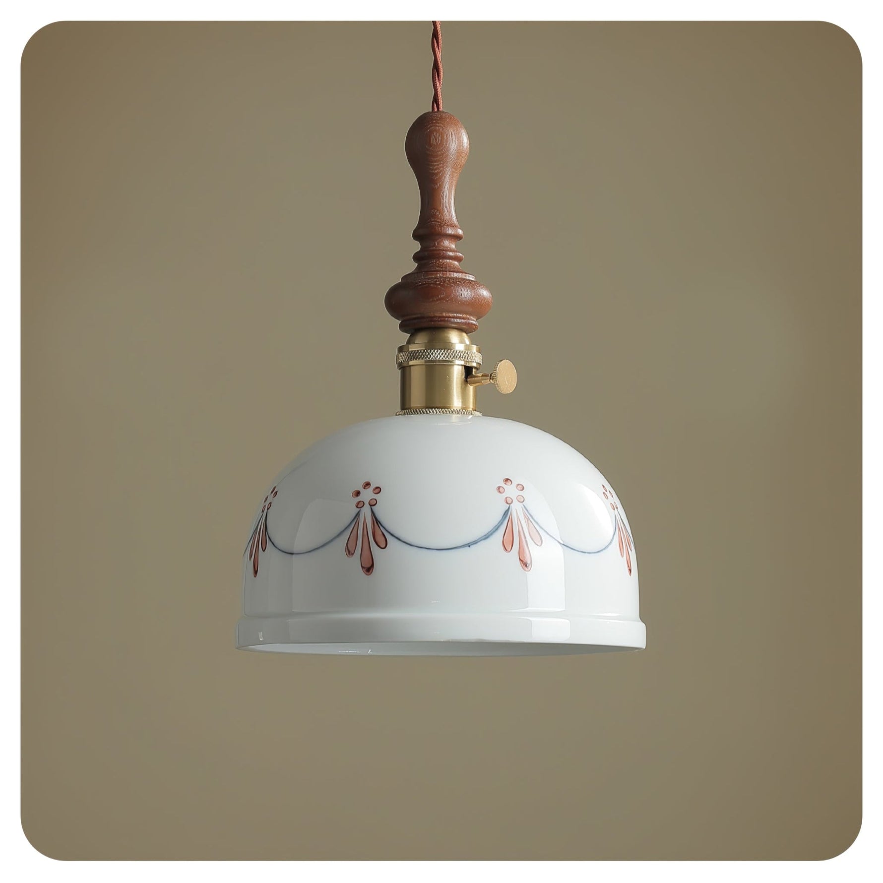 Roselind Ceramic Pendant Light - Lamp Outdoor