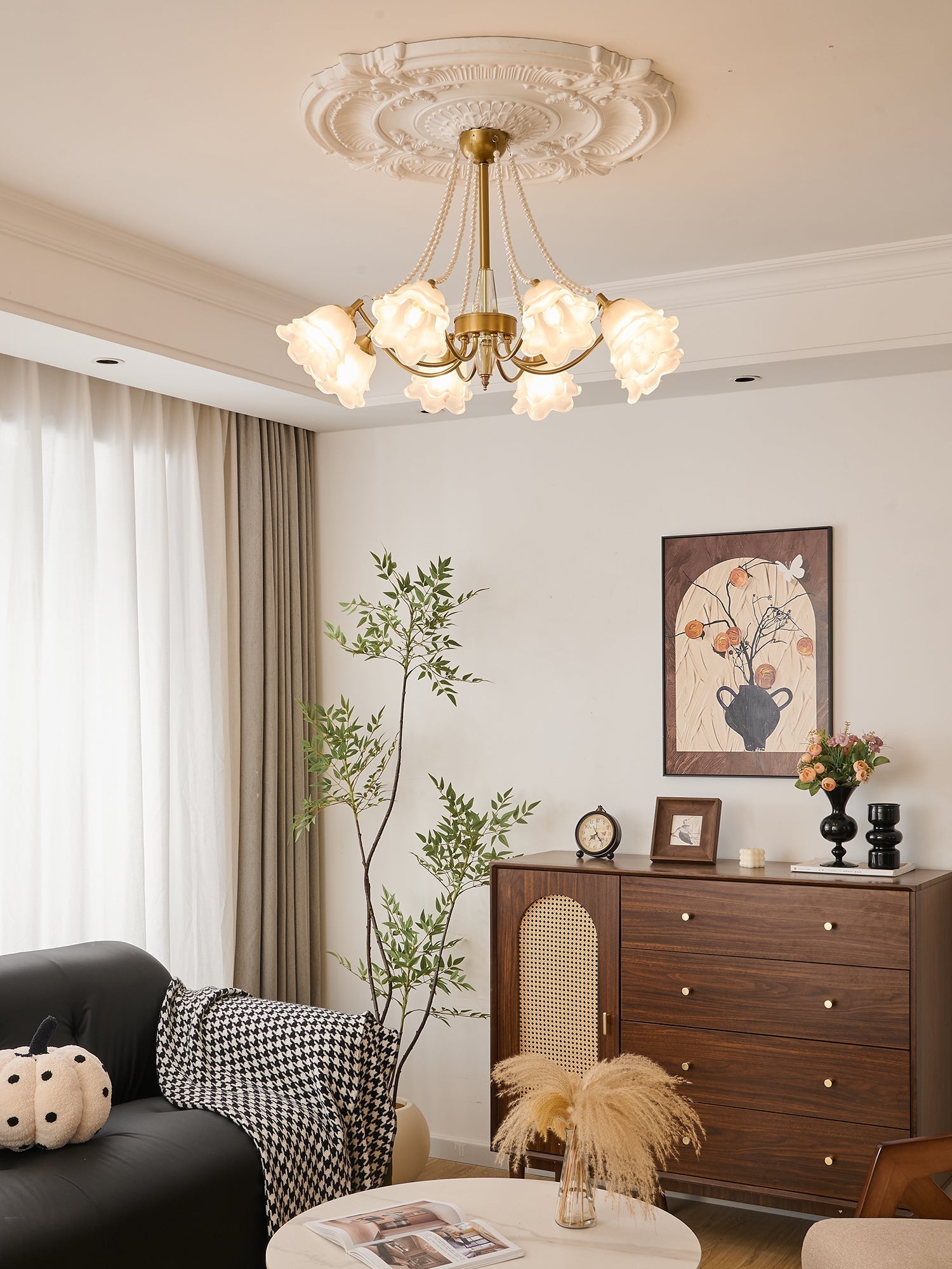 Rosemarie Bloom Chandelier - Lamp Outdoor
