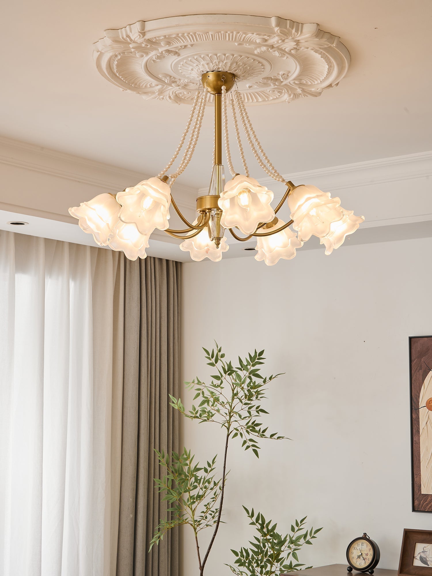 Rosemarie Bloom Chandelier - Lamp Outdoor