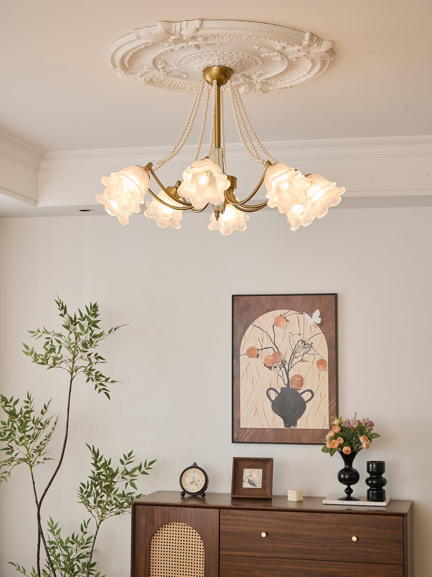 Rosemarie Bloom Chandelier - Lamp Outdoor
