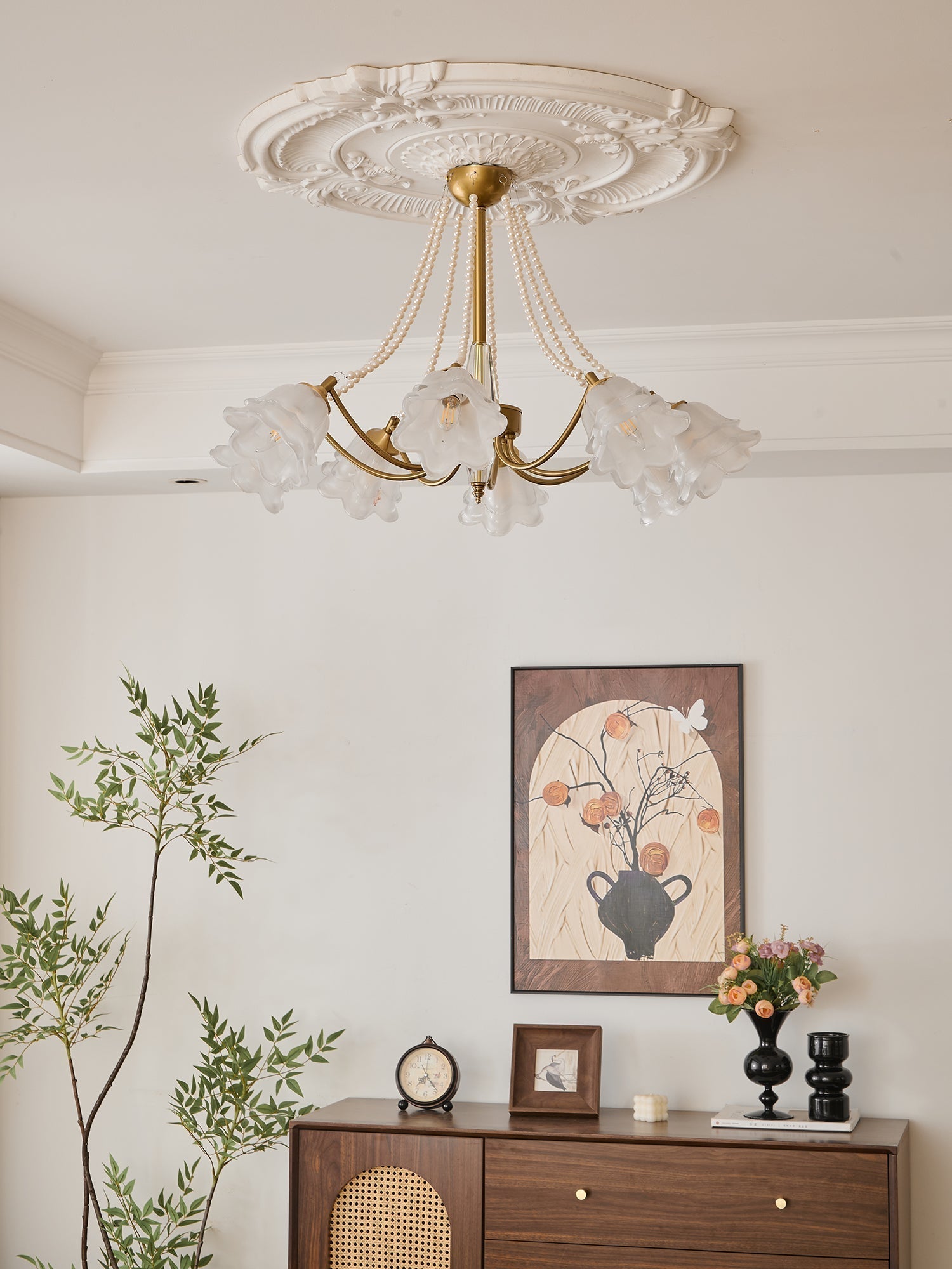 Rosemarie Bloom Chandelier - Lamp Outdoor