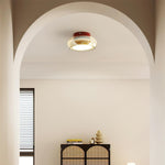 June Retro Glass Flush Mount Ceiling Light - Lamp Outdoor
