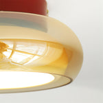 June Retro Glass Flush Mount Ceiling Light - Lamp Outdoor