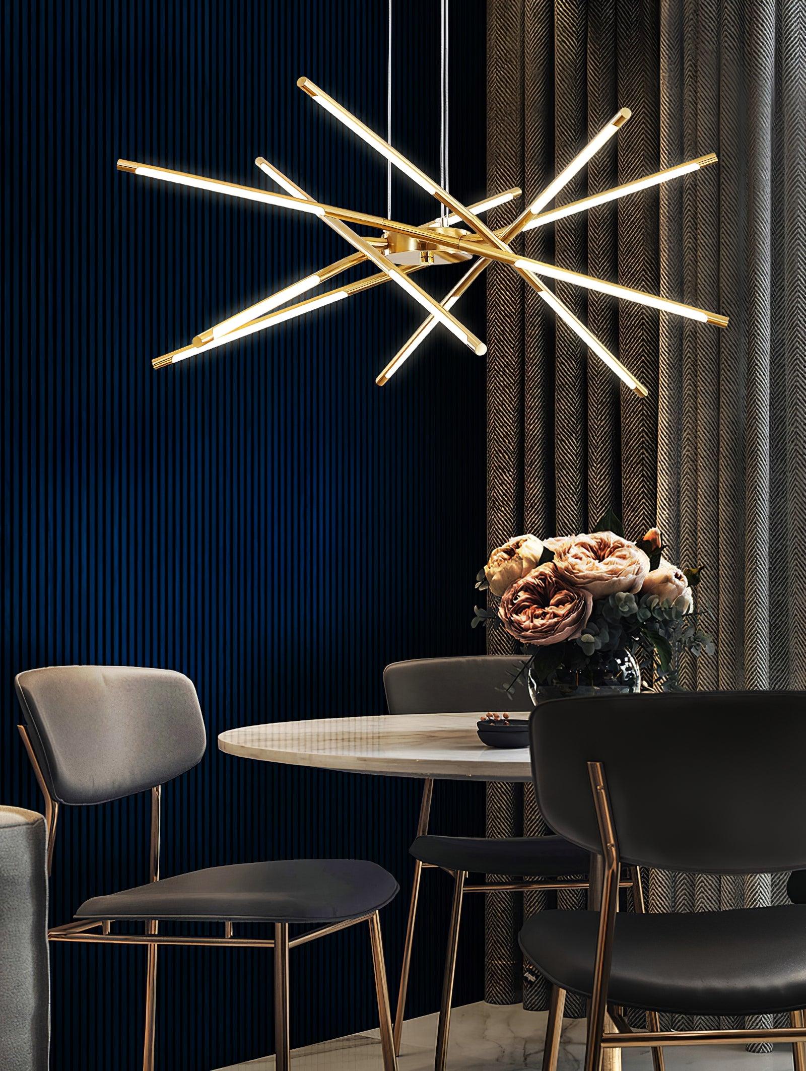 Rotatable LED Chandelier - Lamp Outdoor