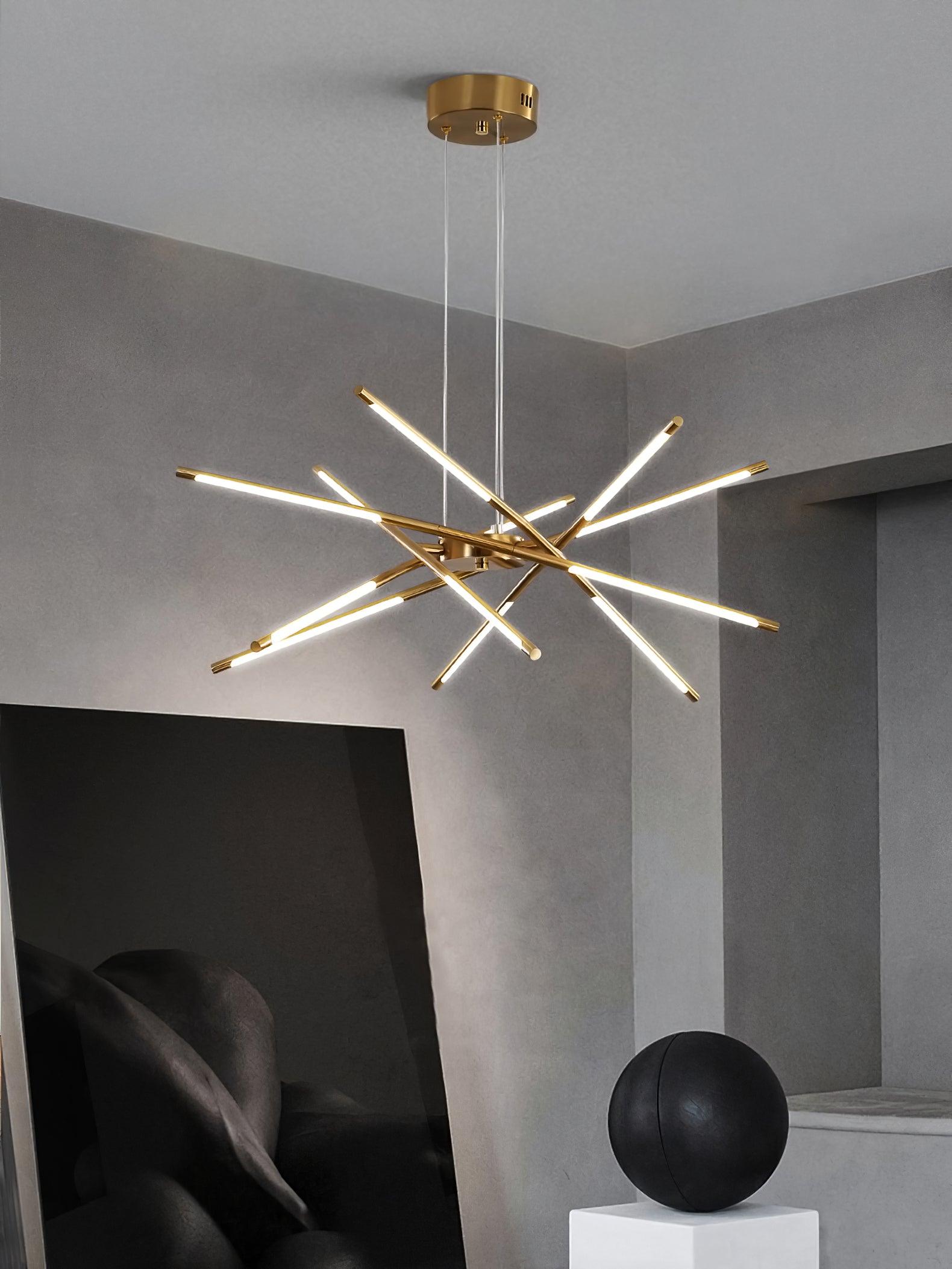 Rotatable LED Chandelier - Lamp Outdoor