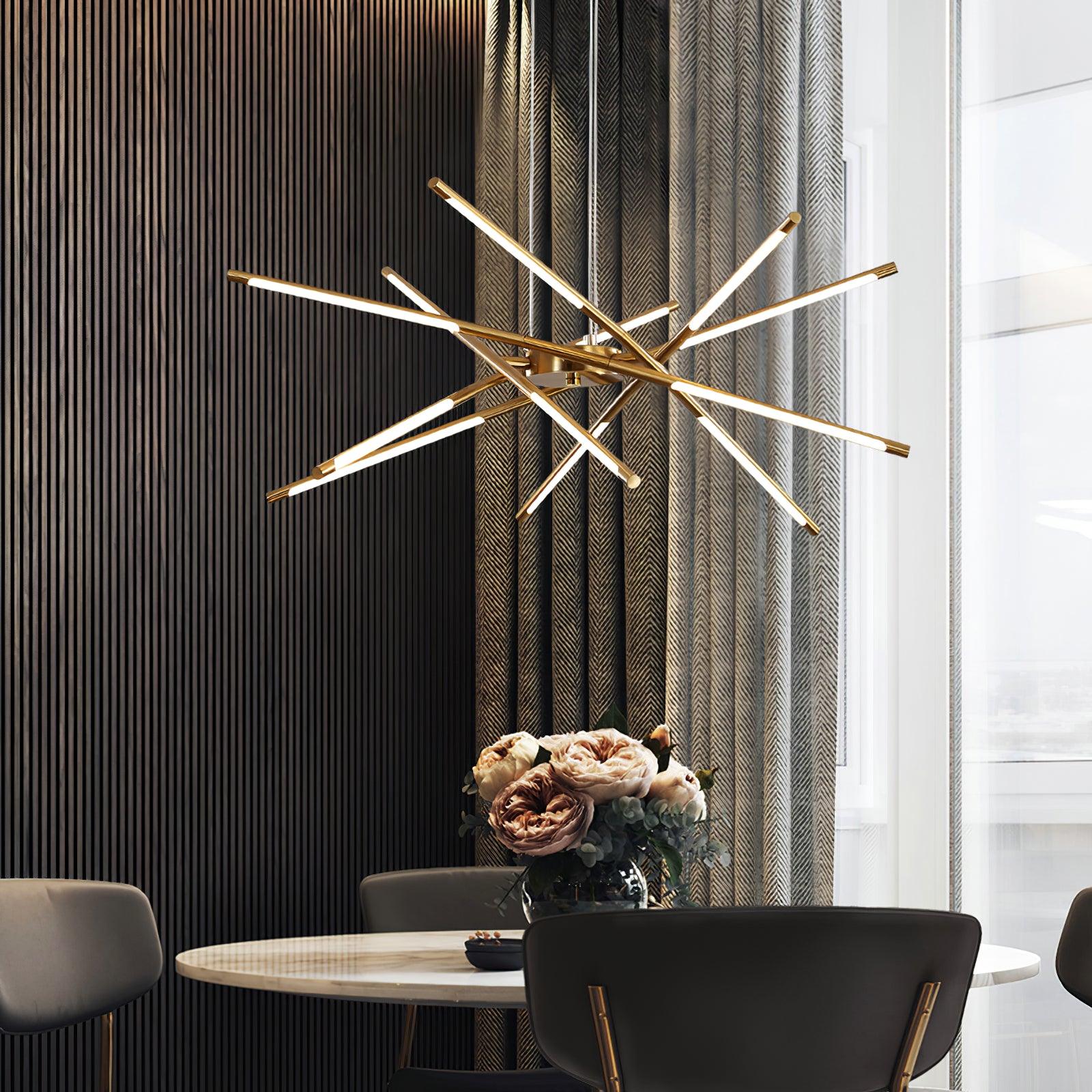 Rotatable LED Chandelier - Lamp Outdoor