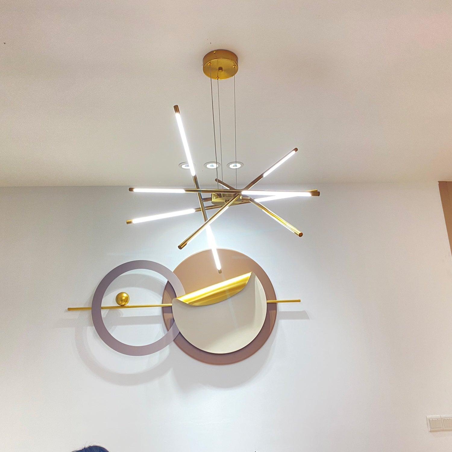 Rotatable LED Chandelier - Lamp Outdoor