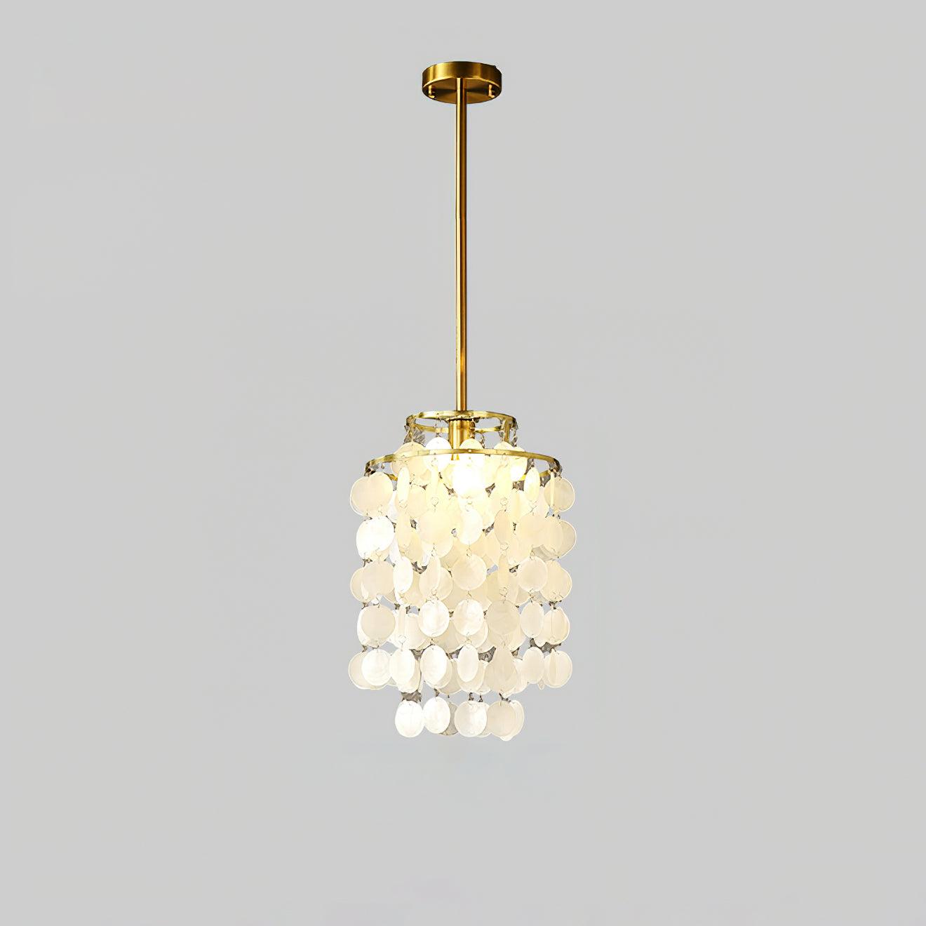 Round Shell Chandelier B - Lamp Outdoor
