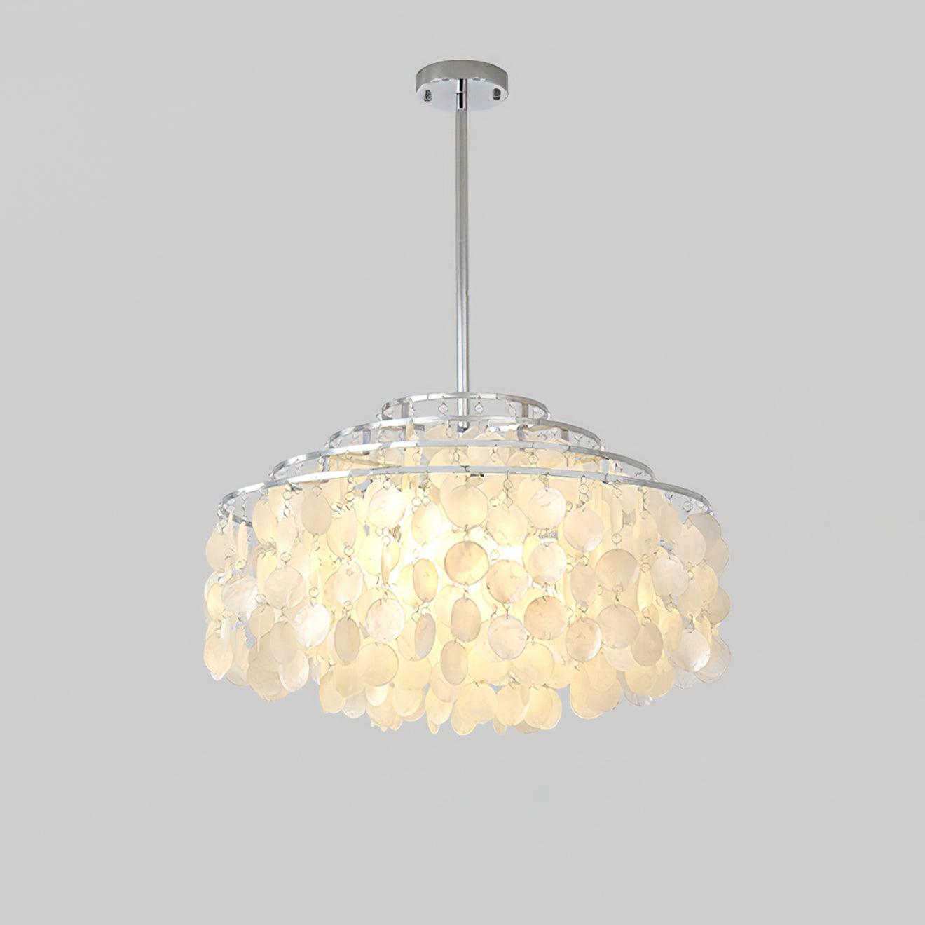 Round Shell Chandelier B - Lamp Outdoor
