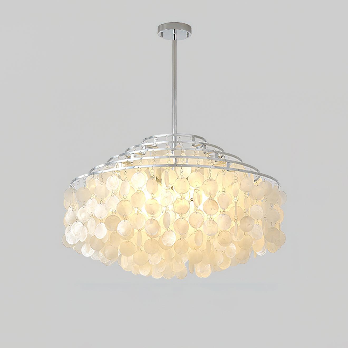 Round Shell Chandelier B - Lamp Outdoor