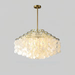 Round Shell Chandelier B - Lamp Outdoor