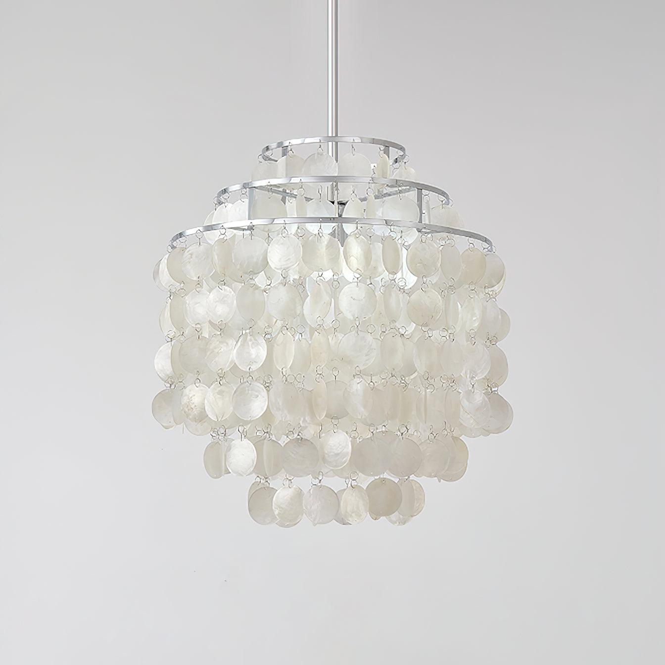 Round Shell Chandelier B - Lamp Outdoor