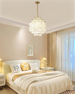 Round Shell Chandelier B - Lamp Outdoor