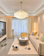 Round Shell Chandelier B - Lamp Outdoor