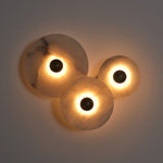 Selene Minimalist Alabaster Ceiling Light - Lamp Outdoor