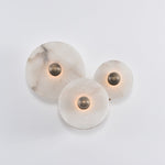 Selene Minimalist Alabaster Ceiling Light - Lamp Outdoor