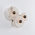 Selene Minimalist Alabaster Ceiling Light - Lamp Outdoor