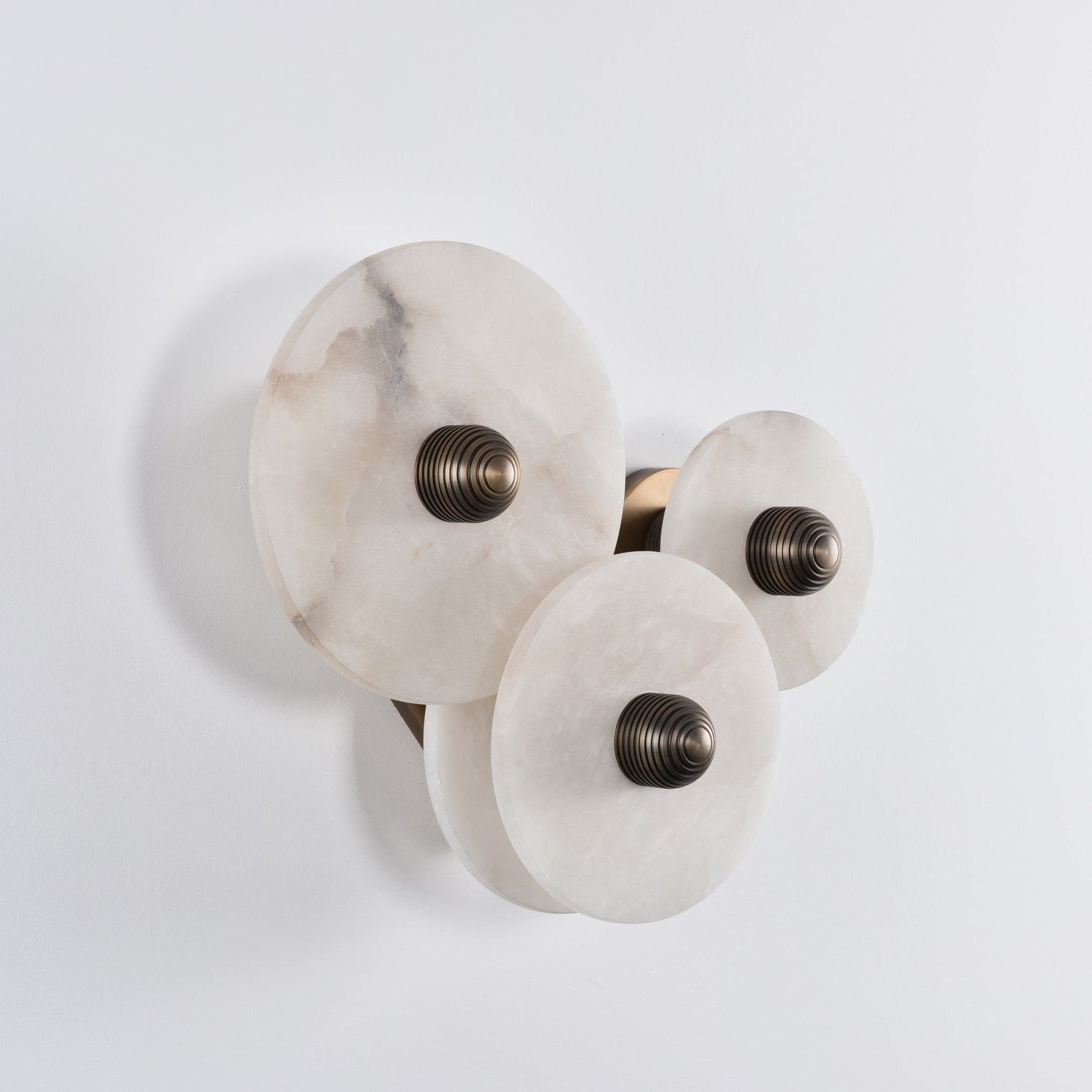 Selene Minimalist Alabaster Ceiling Light - Lamp Outdoor