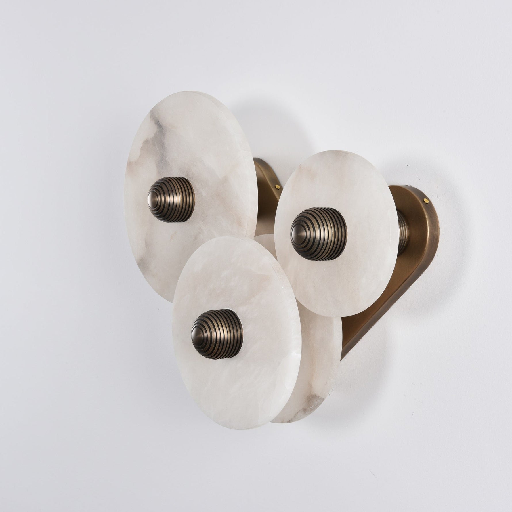 Selene Minimalist Alabaster Ceiling Light - Lamp Outdoor