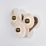 Selene Minimalist Alabaster Ceiling Light - Lamp Outdoor