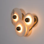 Selene Minimalist Alabaster Ceiling Light - Lamp Outdoor