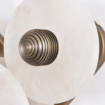 Selene Minimalist Alabaster Ceiling Light - Lamp Outdoor