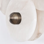 Selene Minimalist Alabaster Ceiling Light - Lamp Outdoor