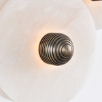 Selene Minimalist Alabaster Ceiling Light - Lamp Outdoor