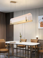 Cevinen Linear Gold Pendant Light - Lamp Outdoor