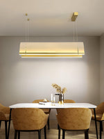 Cevinen Linear Gold Pendant Light - Lamp Outdoor