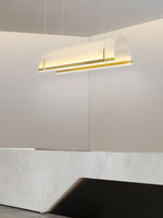 Cevinen Linear Gold Pendant Light - Lamp Outdoor