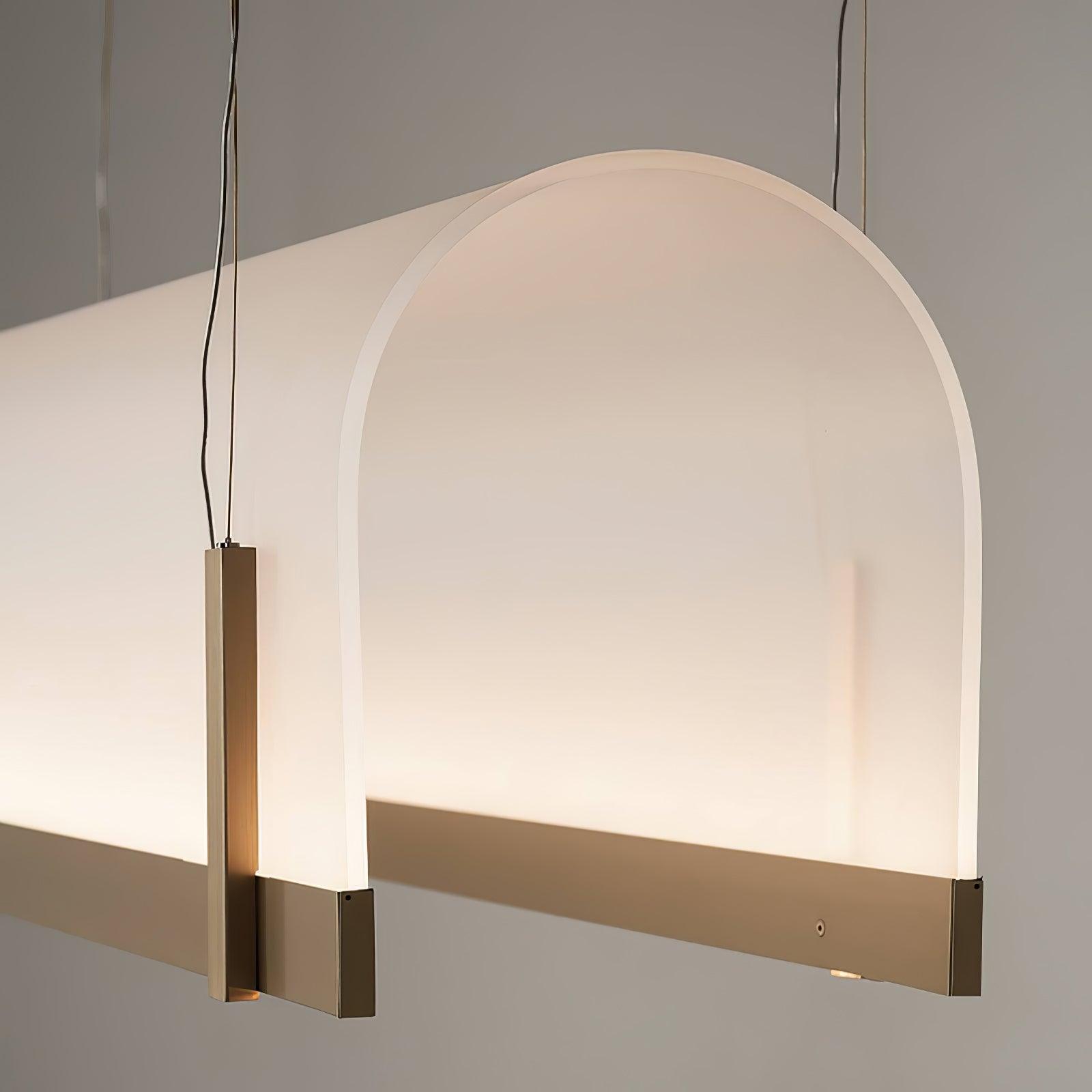 Cevinen Linear Gold Pendant Light - Lamp Outdoor
