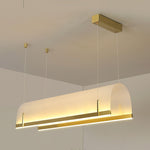 Cevinen Linear Gold Pendant Light - Lamp Outdoor