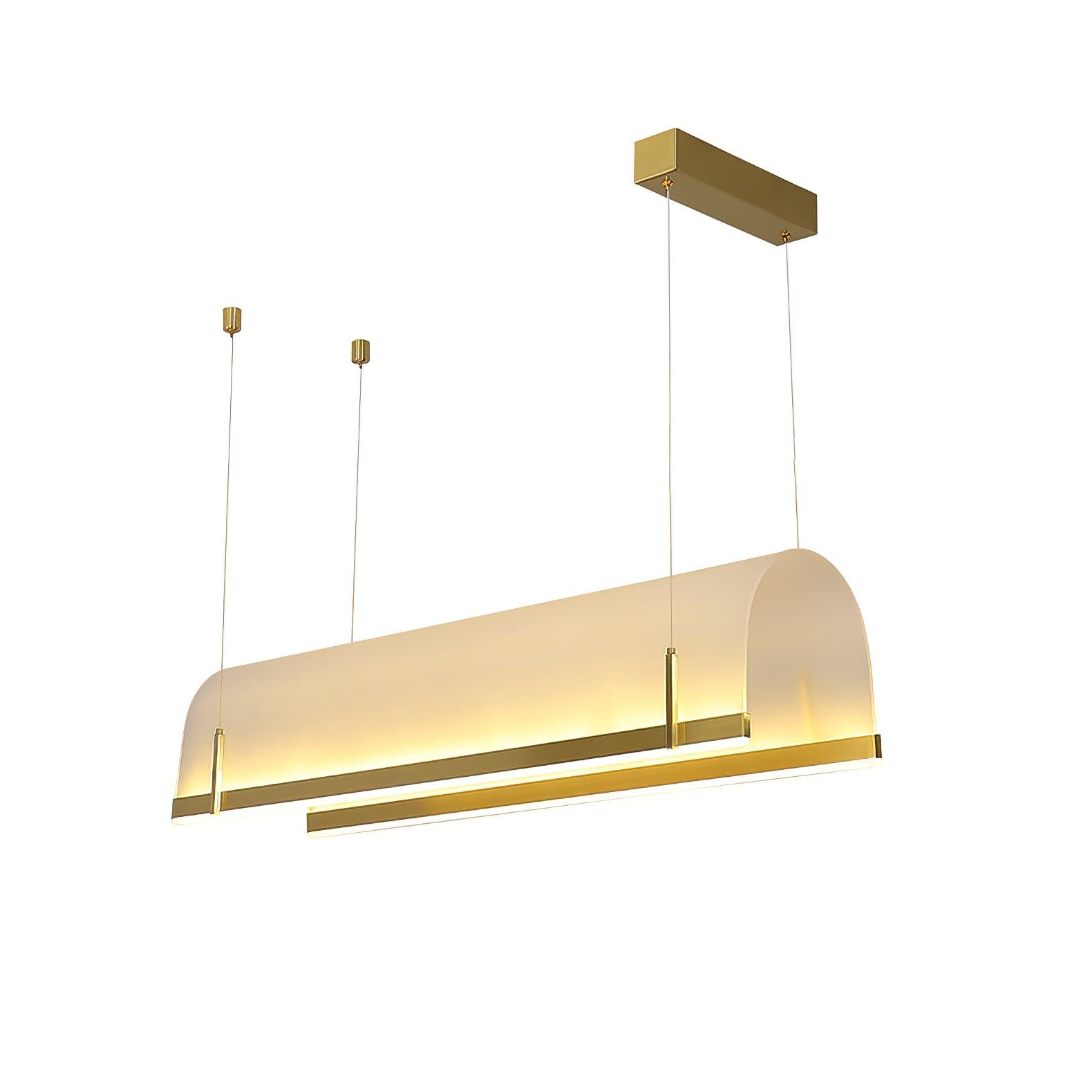 Cevinen Linear Gold Pendant Light - Lamp Outdoor