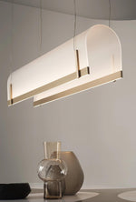 Cevinen Linear Gold Pendant Light - Lamp Outdoor