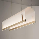 Cevinen Linear Gold Pendant Light - Lamp Outdoor
